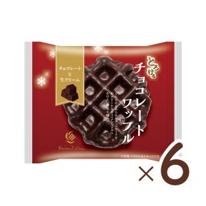 とろけるチョコレートワッフル　６個入